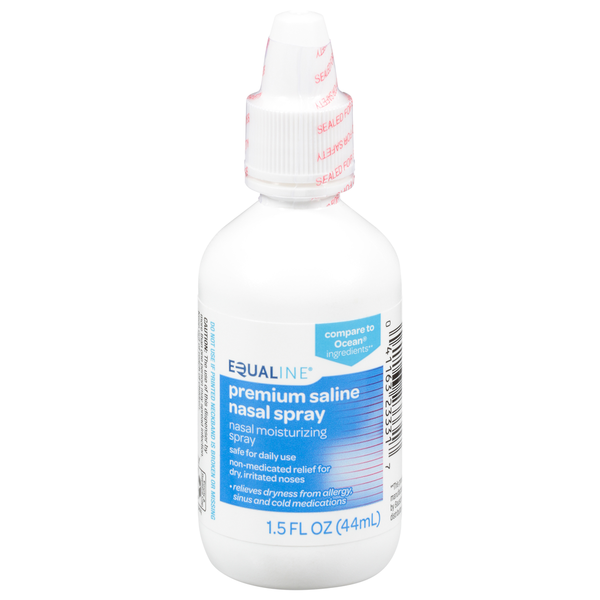 Cold, Flu & Allergy Equaline Nasal Spray, Premium Saline hero