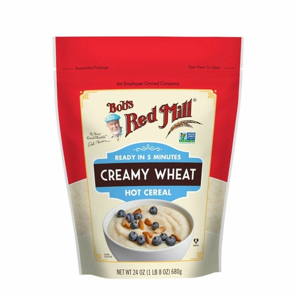 Hot Cereal & Pancake Mixes Bob's Red Mill Creamy Wheat Farina Hot Cereal hero