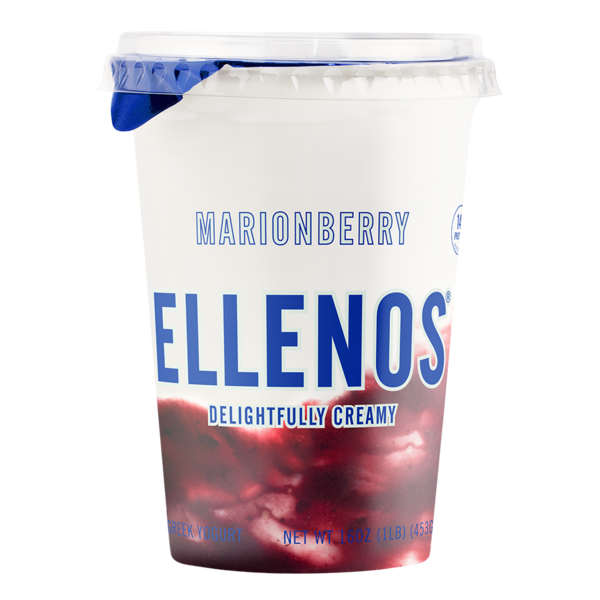 Yogurt Ellenos Marionberry, Greek Yogurt hero