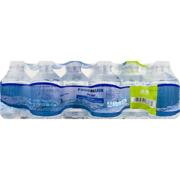 Water, Seltzer & Sparkling Water Food Lion Water, Purified, 24 Pack hero