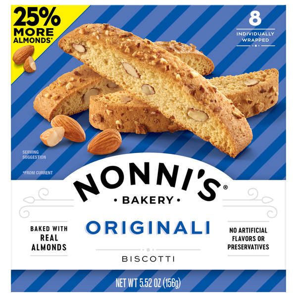 Packaged Cookies Nonni's Biscotti, Originali hero