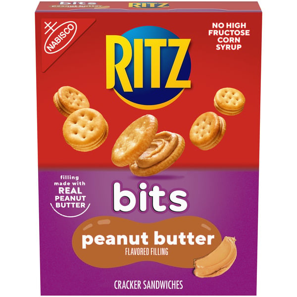 Crackers Ritz Peanut Butter Cracker Sandwiches hero