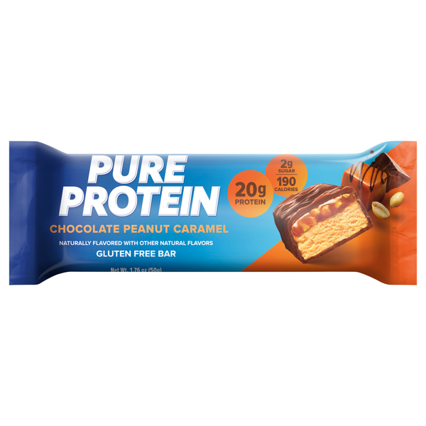 Energy & Granola Bars Pure Protein Chocolate Peanut Caramel hero