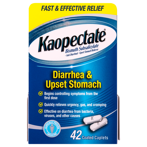 Digestion Kaopectate Diarrhea & Upset Stomach, Coated Caplets hero