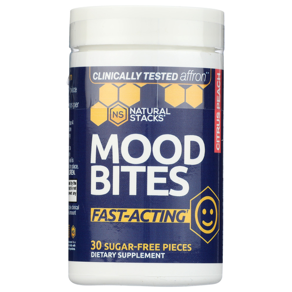 Vitamins & Supplements Natural Stacks Mood Bites hero