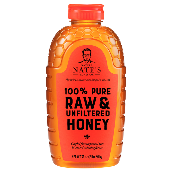 Sugar & Sweeteners Nature Nate's Honey, 100% Pure, Raw & Unfiltered hero