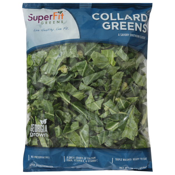 Fresh Vegetables SuperFit Greens Collard Greens hero