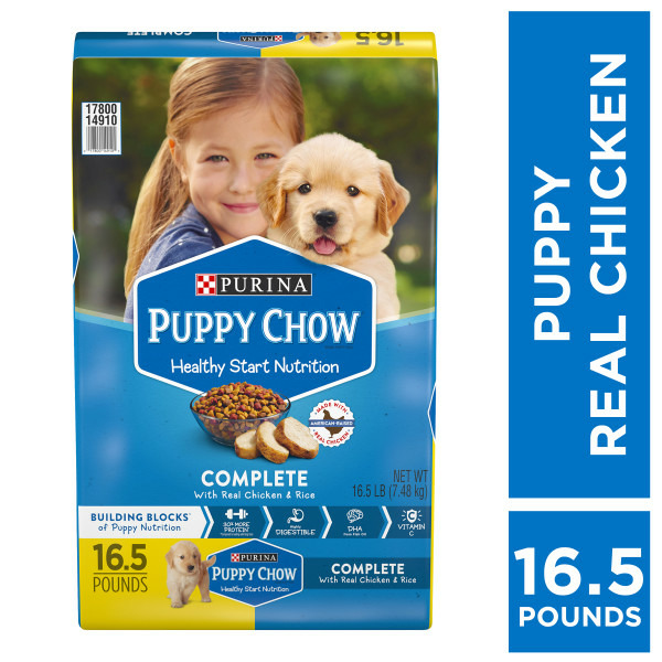 Dog Food & Care Purina Puppy Chow High Protein Dry Puppy Food, Complete With Real Chicken hero