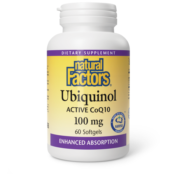 Cardiovascular Natural Factors Ubiquinol Active Coq10 hero