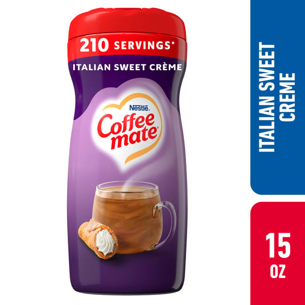 Coffee mate Italian Sweet Creme Powder Coffee Creamer hero