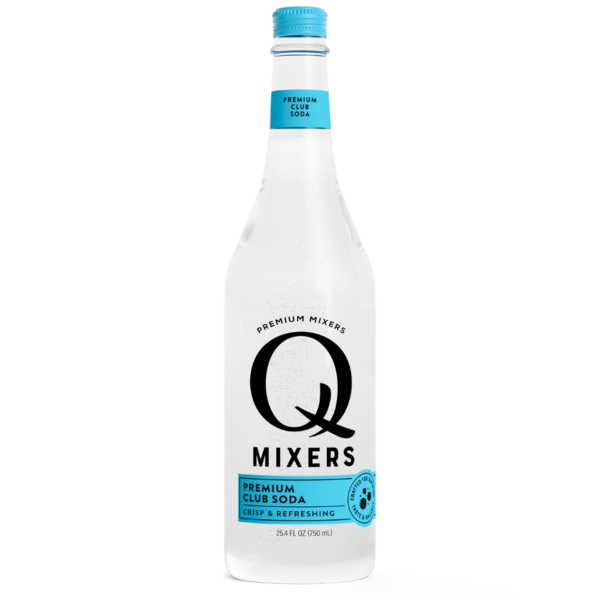 Water, Mixers & Sparkling Water Q Mixers Club Soda, Premium Cocktail Mixer hero