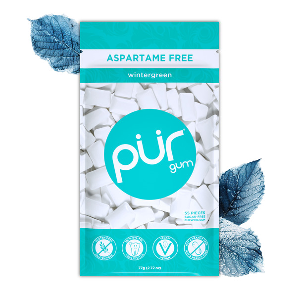 Oral Hygiene PUR Gum Wintergreen, Aspartame Free, 100% Xylitol, Natural Flavored Gum hero