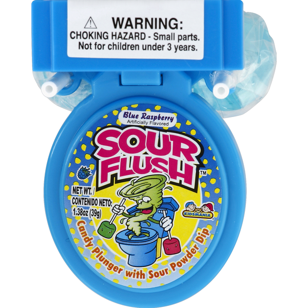 Candy & Chocolate Kidsmania Sour Flush, Blue Raspberry hero