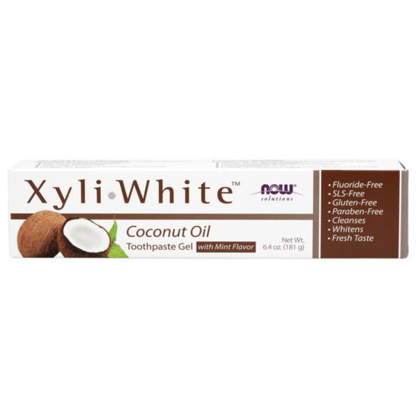 Body Lotions & Soap NOW XyliWhite™ Coconut Oil Toothpaste Gel hero