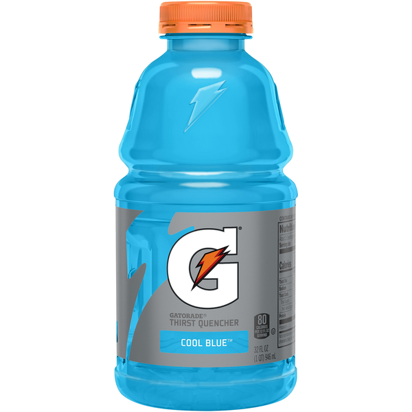 Energy & Sports Drinks Gatorade Cool Blue Flavored Thirst Quencher hero