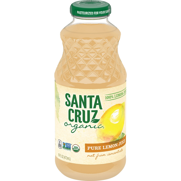 Soft Drinks Santa Cruz Organic Organic Lemon Juice hero