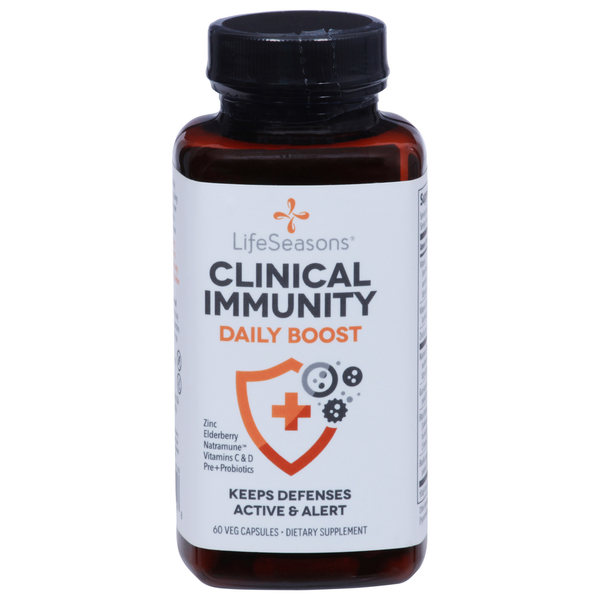 Vitamins & Supplements LifeSeasons Clinical Immunity, Daily Boost, Capsules hero