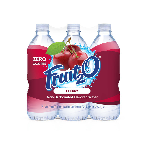 Water, Seltzer & Sparkling Water Fruit 2 O Cherry Flavored Water hero