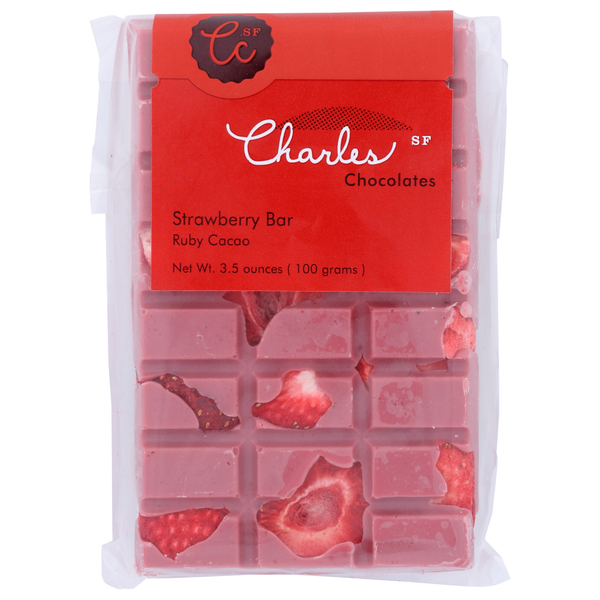 Candy & Chocolate Charles Chocolates Ruby Cacao Bar hero