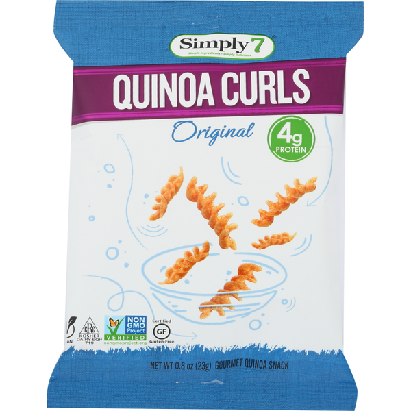 Chips & Pretzels Simply7 Quinoa Curls hero