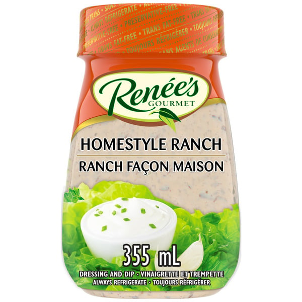 Salad Dressing & Toppings Renees Homestyle Ranch Dressing hero