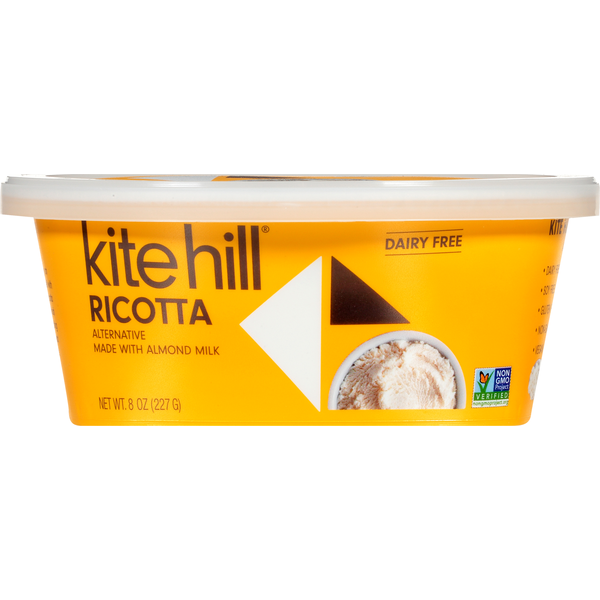 Dairy Alternatives Kite Hill Ricotta Alternative, Dairy Free hero