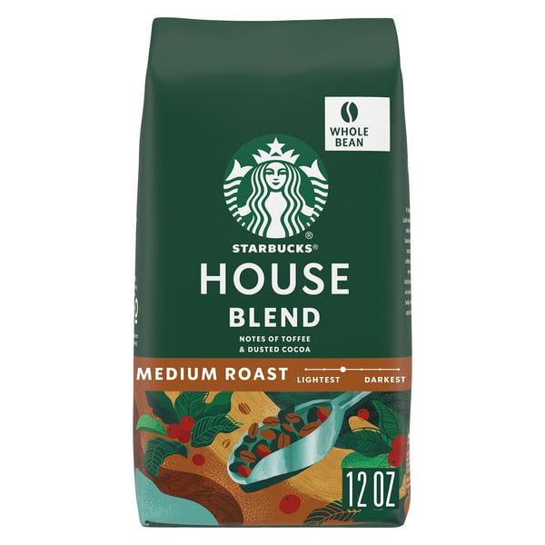 Coffee Starbucks House Blend Medium Roast Whole Bean Coffee hero