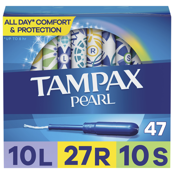 TAMPAX Pearl Tampons Trio Multipack hero