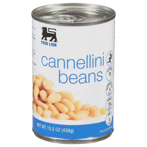 Canned Meals & Beans Food Lion Cannellini Beans hero