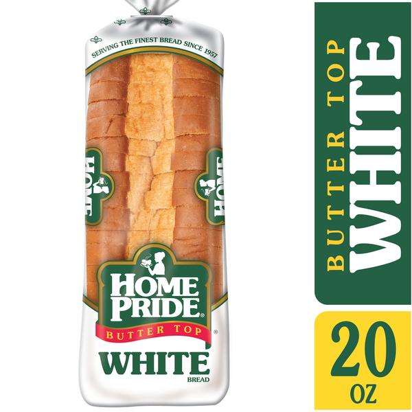 Bread Home Pride Butter Top White Bread hero