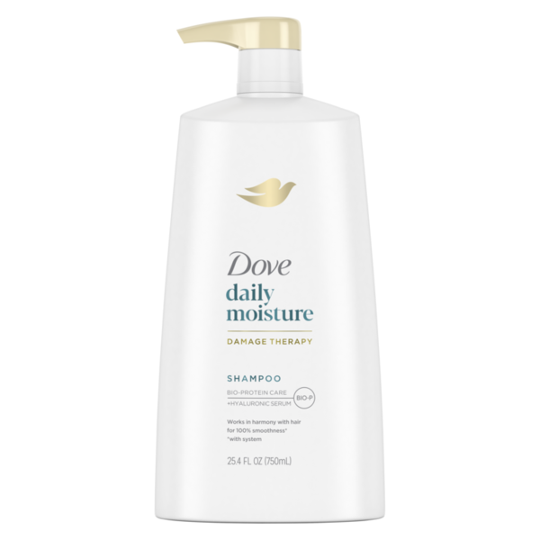 Hair Care Dove Moisturizing Shampoo With Pump Daily Moisture hero