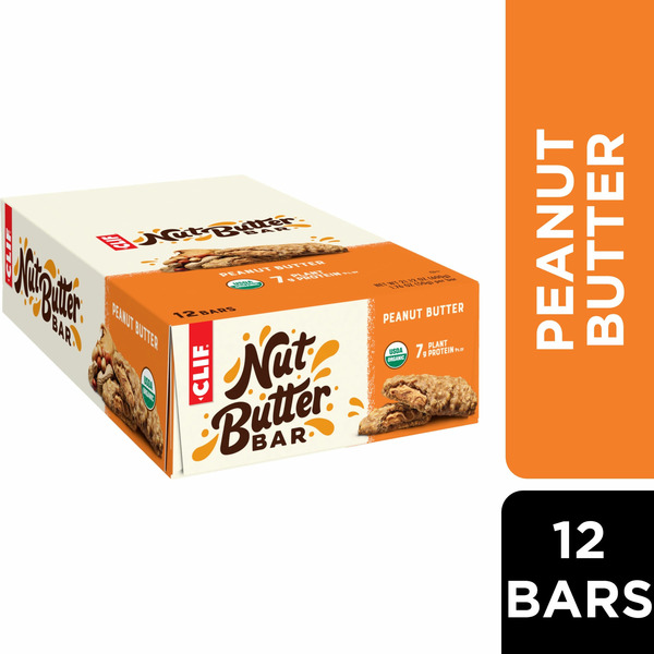 Energy & Granola Bars CLIF BAR Peanut Butter Organic Nut Butter Filled Energy Bars hero