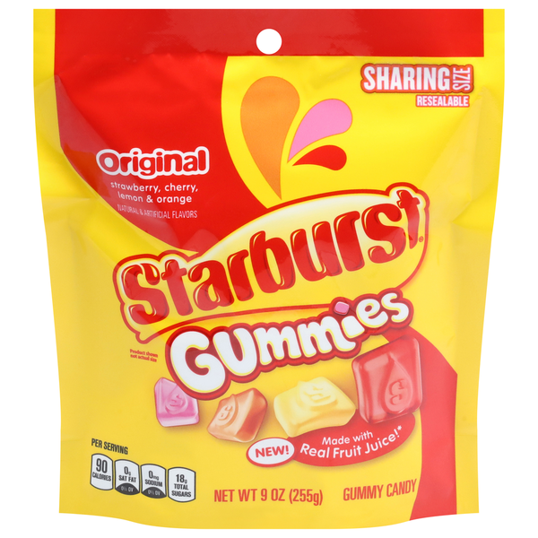 STARBURST Gummy Candy, Original, Sharing Size hero