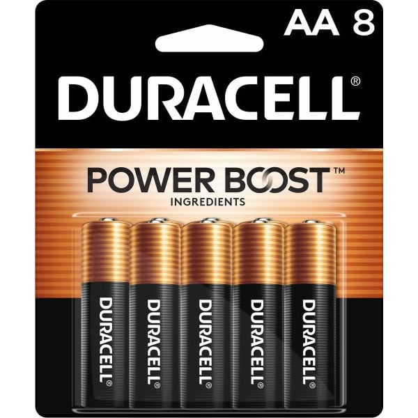 More Household Duracell Coppertop AA Alkaline Batteries hero