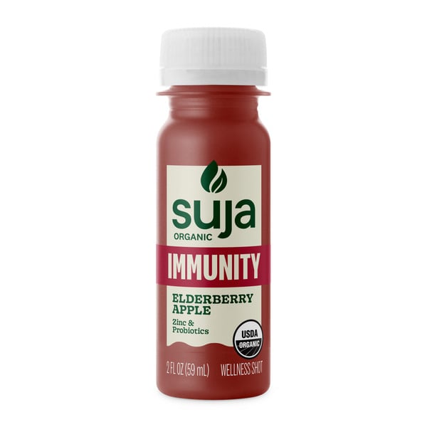 Juice & Nectars Suja Organic Immunity Elderberry Apple Shot hero