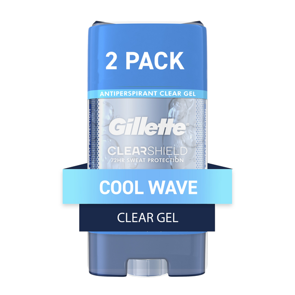 Deodorants Gillette 3X Clear Gel Cool Wave Antiperspirant and Deodorant hero