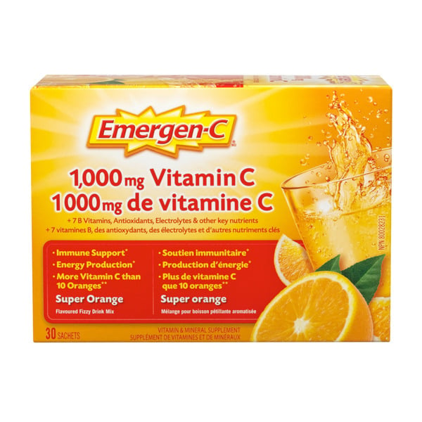 Vitamins & Supplements Emergen-C Super Orange hero