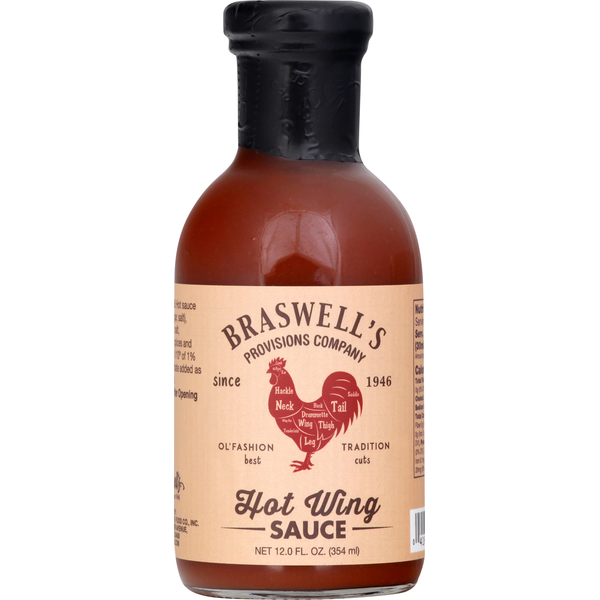 Condiments Braswell's Sauce, Hot Wing hero