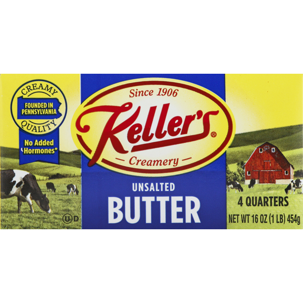 Butter Keller's Creamery Butter, Unsalted hero