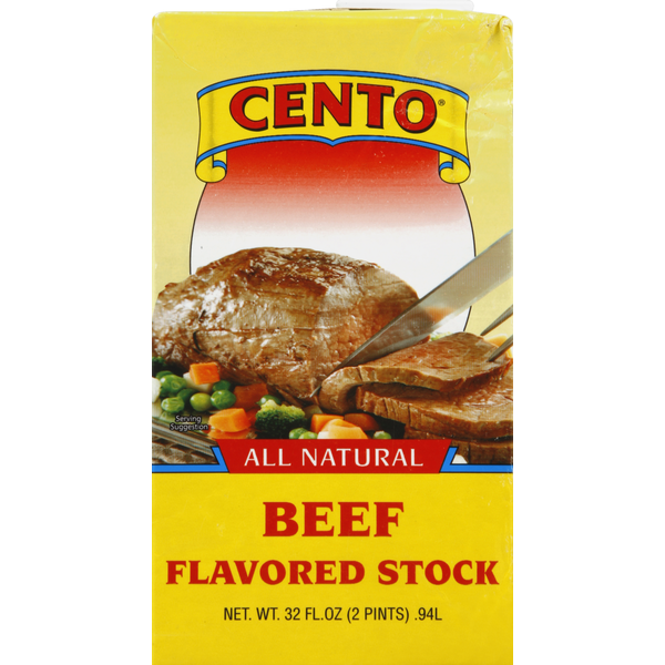 Soup, Broth & Bouillon Cento Stock, Beef Flavored hero