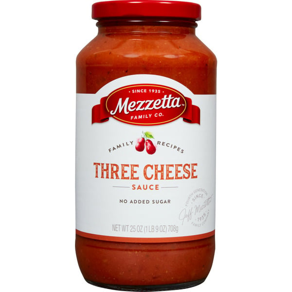 Pasta Sauce Mezzetta Family Recipes Three Cheese Sauce hero