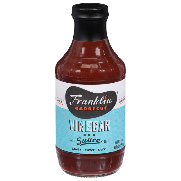 Condiments Franklin Barbecue BBQ Sauce, Vinegar hero