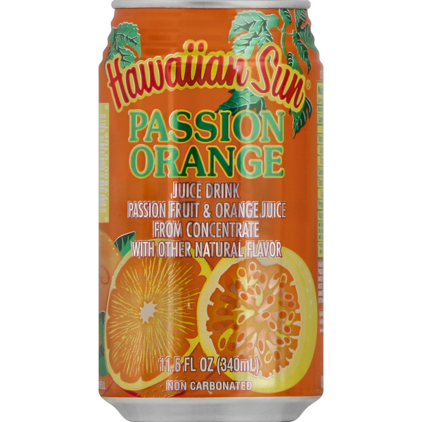 Juice & Nectars Hawaiian Sun Juice Drink, Passion Orange hero