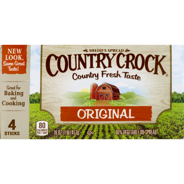 Butter Country Crock 60% Vegetable Oil Spread Original hero