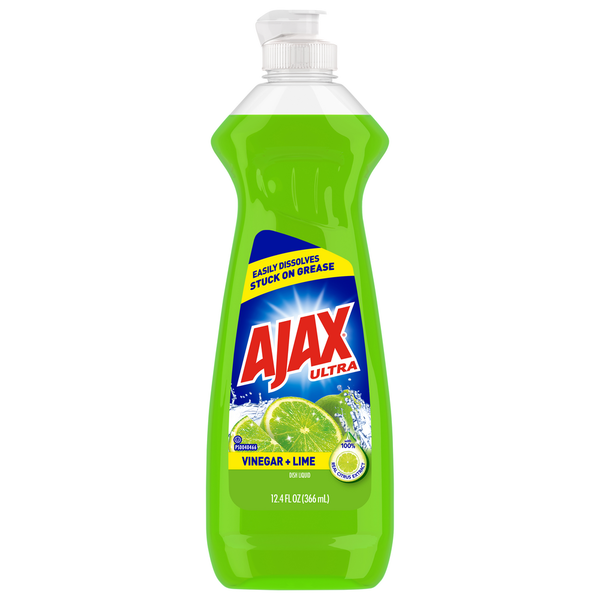 Ajax Dish Liquid, Vinegar + Lime hero