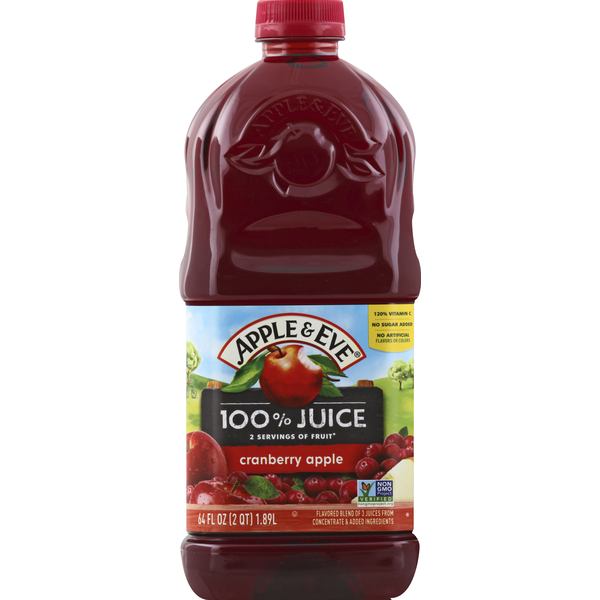 Juice & Nectars Apple & Eve Cranberry Apple Juice hero