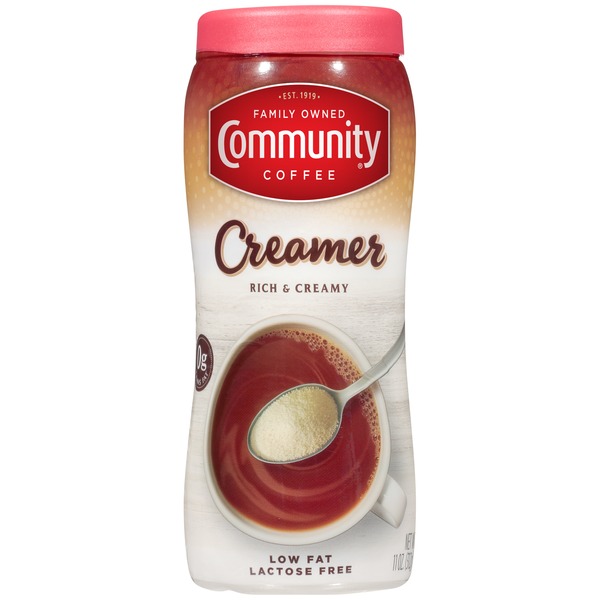 Coffee Community Coffee Lactose-Free Creamer Canister hero