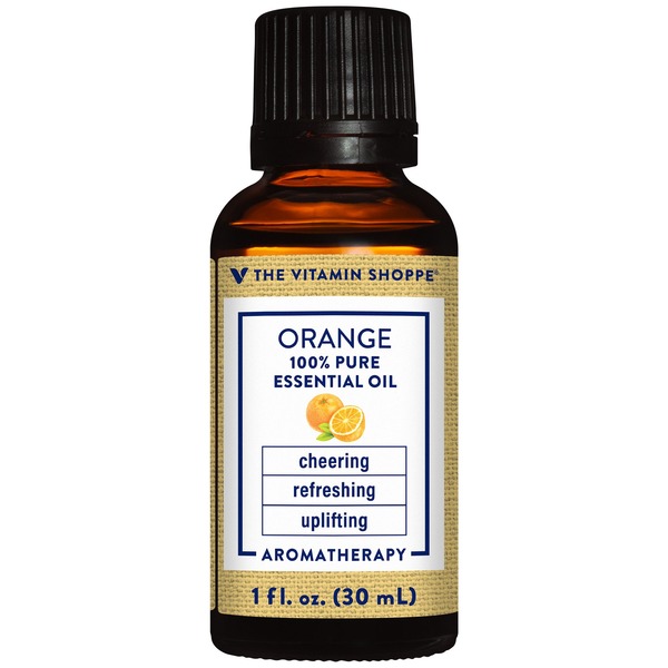 Aromatherapy The Vitamin Shoppe Orange 100% Pure Essential Oil - Aromatherapy (1 Fluid Ounce) hero