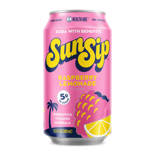 Health-Ade SunSip Soda 11.5 Oz. - Raspberry Lemonade hero