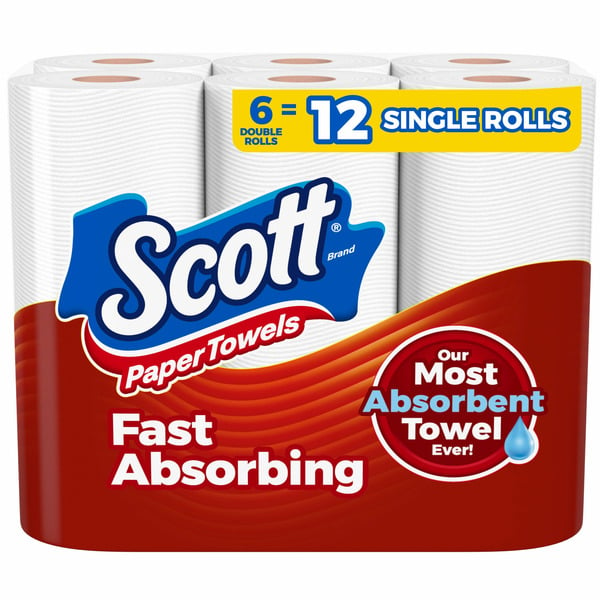 Scott Paper Towels, Choose-A-Sheet hero